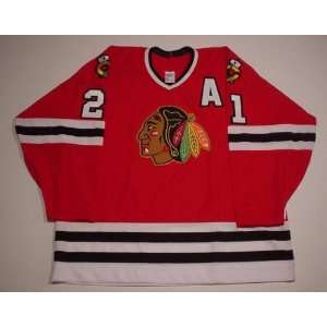  Stan Mikita Chicago Blackhawks Autographed Jersey Sports 
