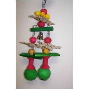  Super Bird Creations Jingle Bells 12in x 8in Bird Toy Pet 