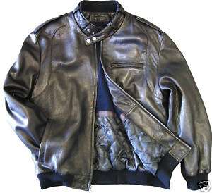   Lambskin Jacket (Members Only) Gorgeous Supple Leather, Zip Front