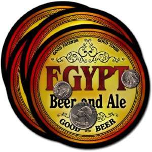  Egypt, GA Beer & Ale Coasters   4pk 