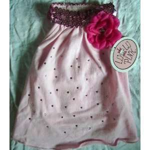  Pink Sequin Dog Halter Dress XS X Small 6 9 Kitchen 