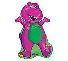   BARNEY Purple Dinosaur Birthday party Supershape Mylar Balloon