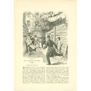 1890 Thieves of New York Burglars Crooks Robbers New York 