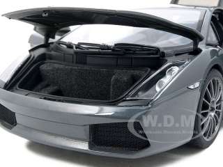   of Lamborghini Gallardo Superleggera Grey die cast car by AutoArt