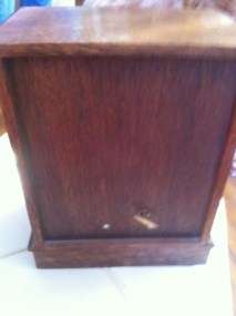 Vintage Retro Music Musical Wood Wooden Jewelry Box Chest With Drawers 