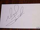 Marc Staal Autographed Index Card PSA JSA Guaranteed  