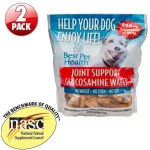   HealthTM Joint Support Large Peanut Butter Glucosamine Wafers for Dogs