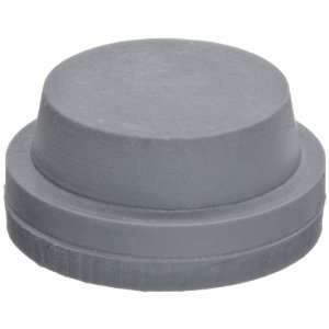 Chemglass CLS 4208 12 Rubber Butyl Stopper, 5.4mm Height  