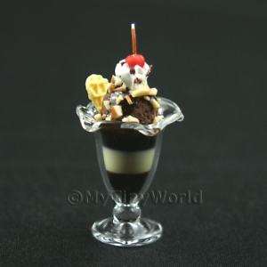 12th Ice Cream Sundae Dolls House Miniature Food (12)  