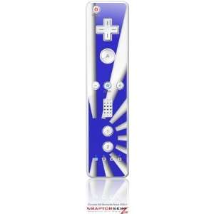  Wii Remote Controller Skin   Rising Sun Japanese Blue by 