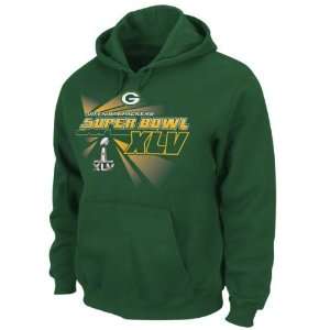  Green Bay Packers On Our Way III Super Bowl XLV Hooded 
