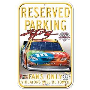 18 Kyle Busch 2011 Reserved Parking Sign Wincraft  Sports 