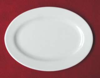 24 pcs 11.25 Restaurant ware Oval Platter China New  
