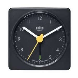    Ameico Braun Square Quartz Alarm Clock BN C002