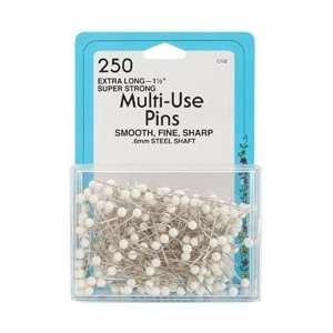   White Head Pins Size 24 200/Pkg C102; 2 Items/Order