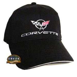  Corvette C5 Hat with Metal Logo (Apparel Clothing 