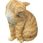 Sandicast Small Size Red Tabby Cat Sculpture SS4111