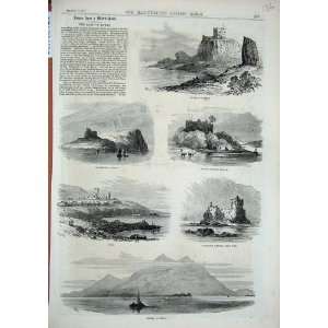   1871 Dunolly Castle Ardtornish Iona Kilchurn Mull