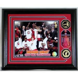  Miami Heat 2006 NBA Champions Celebration Photomint 