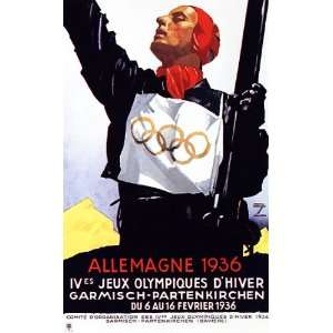 IV WINTER OLIMPIC GAMES GERMANY 1936 ALLEMAGNE IV JEUX OLIMPIQUES D 