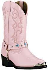 New Girls Dingo Pink Cowboy Boots  