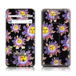  Sun & Moon Design Protective Skin Decal Sticker for LG G2x 