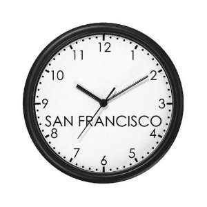  SAN FRANCISCO Wall Clock by 