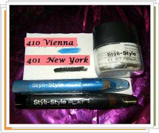 Styli Style Flat Pencil Vienna New York Free Sharpener  