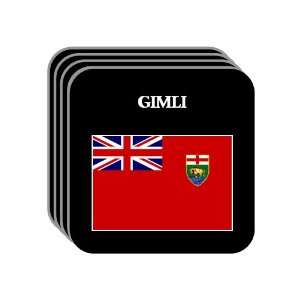 Manitoba   GIMLI Set of 4 Mini Mousepad Coasters