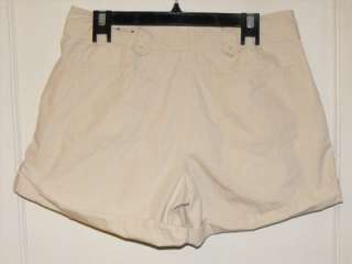 Womens FASHION BUG Khaki Shorts Size 14 Inseam 4.5  