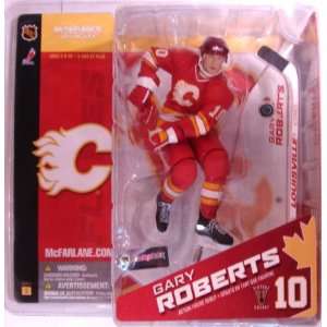   Figure Gary Roberts (Calgary Flames) Red Jersey VARIANT Toys & Games