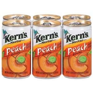 Kerns Peach Nectar 6 pk   5.5 oz  Grocery & Gourmet Food