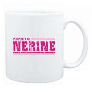  New  Property Of Nerine Retro  Mug Name