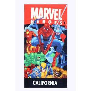  Marvel Heroes Beach Towel   California Beach Towel Toys & Games