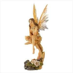  Fantasy Sunset Fairy Figurine With Led Light Home Decor 