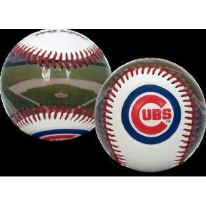  Chicago Cubs Stadium Baseball by Jarden