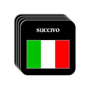  Italy   SUCCIVO Set of 4 Mini Mousepad Coasters 