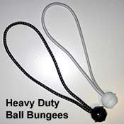 Our Heavy Duty Ball Type Bungee are made of round extruded
