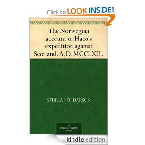   Scotland, A.D. MCCLXIII. eBook Sturla Þórðarson Kindle Store