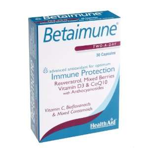  Health Aid Betaimune (Vit A, C, E, Selenium & Zinc) 30 