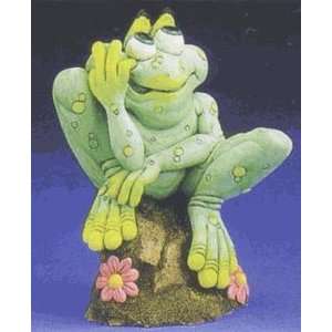  Sprogz   The Ponderer Frog Figurine