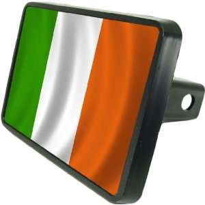  Ireland Flag Custom Hitch Plug for 1 1/4 receiver from 