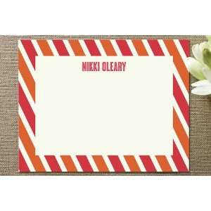  Candy Stripe Business Stationery Cards Health & Personal 