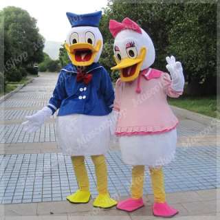   Duck and Daisy Duck CARTOON CLOTHING MASCOT COSTUME GIFT UK  