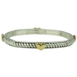  Promise Stretchable Silver Bracelet Jewelry