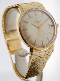    Matic Mens 3000 18K Yellow Gold Automatic JEWELS IN TIME  