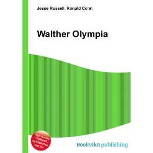  Walther Olympia Ronald Cohn Jesse Russell Books