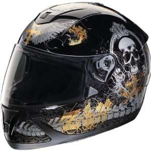  Z1R Jackal Helmet , Size XL, Color Black, Style Pandora 