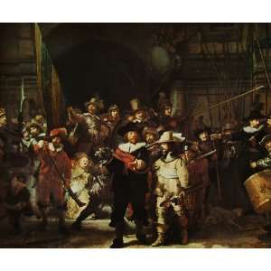   2000 Piece Puzzle   Rembrandt The Nightwatch Toys & Games