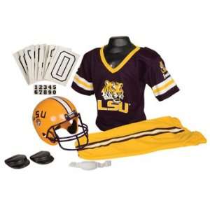  Louisiana State Tigers Youth NCAA Team Helmet and Uniform 
